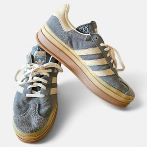 Adidas Gazelle Bold Suede Sneaker Shoes 10